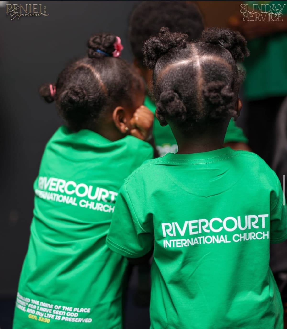 Children learning about God